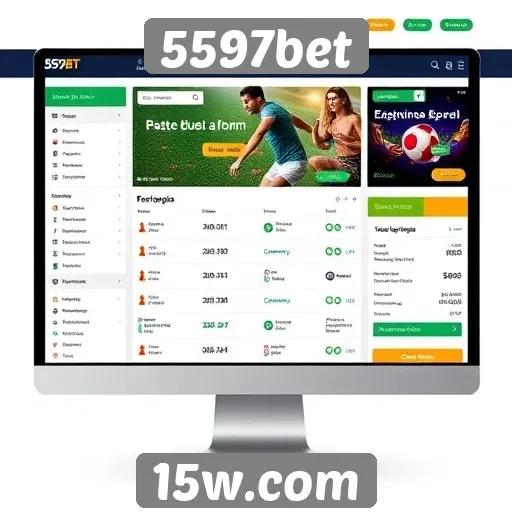 Interface do usuário do 5597bet é intuitiva